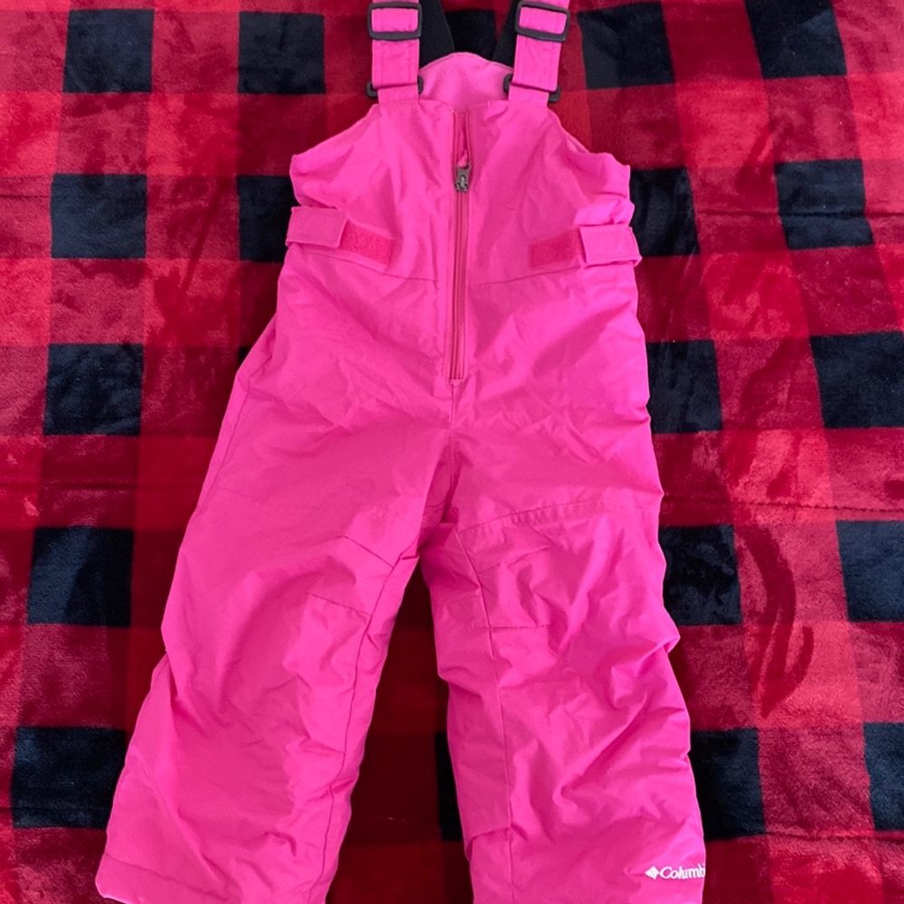 Columbia 3T toddler pink snowsuit